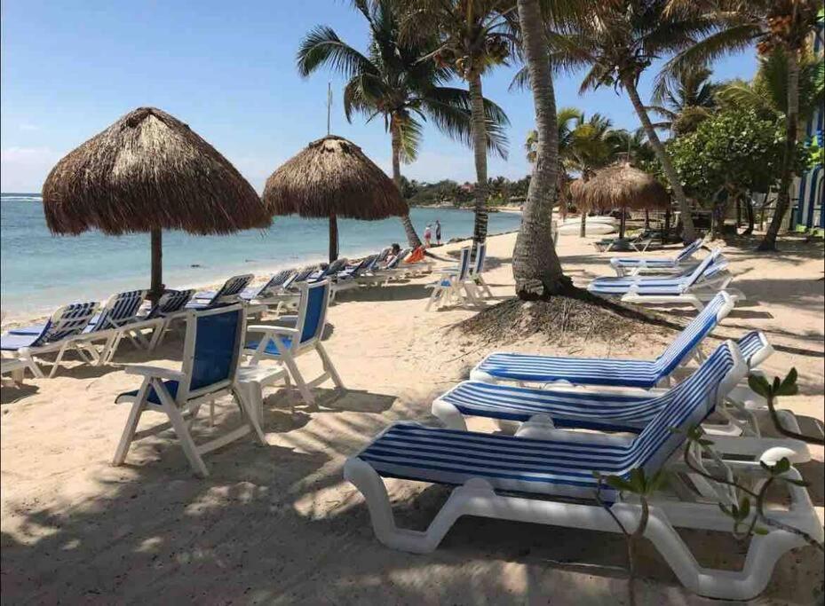 Beachfront Akumal Half Moon Bay Exteriér fotografie